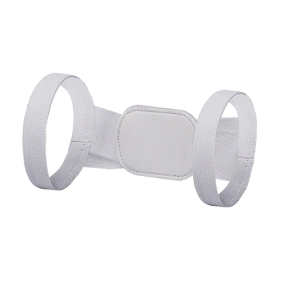 Adjustable Women Back Posture Corrector Shoulder Support Brace Belt Health Care Back Posture Belt, Size:XXL(White)