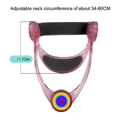 Children Oblique Neck Corrector Adjustable Neck Brace Neck Protector(Blue)