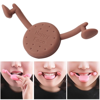 Smile Trainer Smile Straightener Raise Mouth Corner Face(Brown)