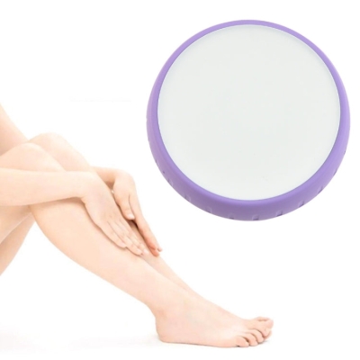 Manual Glass Shaver Physical Painless Gentle Epilator(Matte Purple)