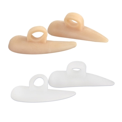 10 Pairs Toe Grip Correction Pad Hammer Toe Support Pad Toe Separator(Skin Color)