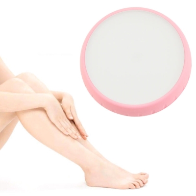Manual Glass Shaver Physical Painless Gentle Epilator(Matte Pink)