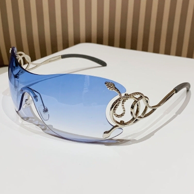 Lingsnake Metal Frameless Lux Sunglasses