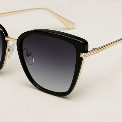 Personalized cat eye sunglasses
